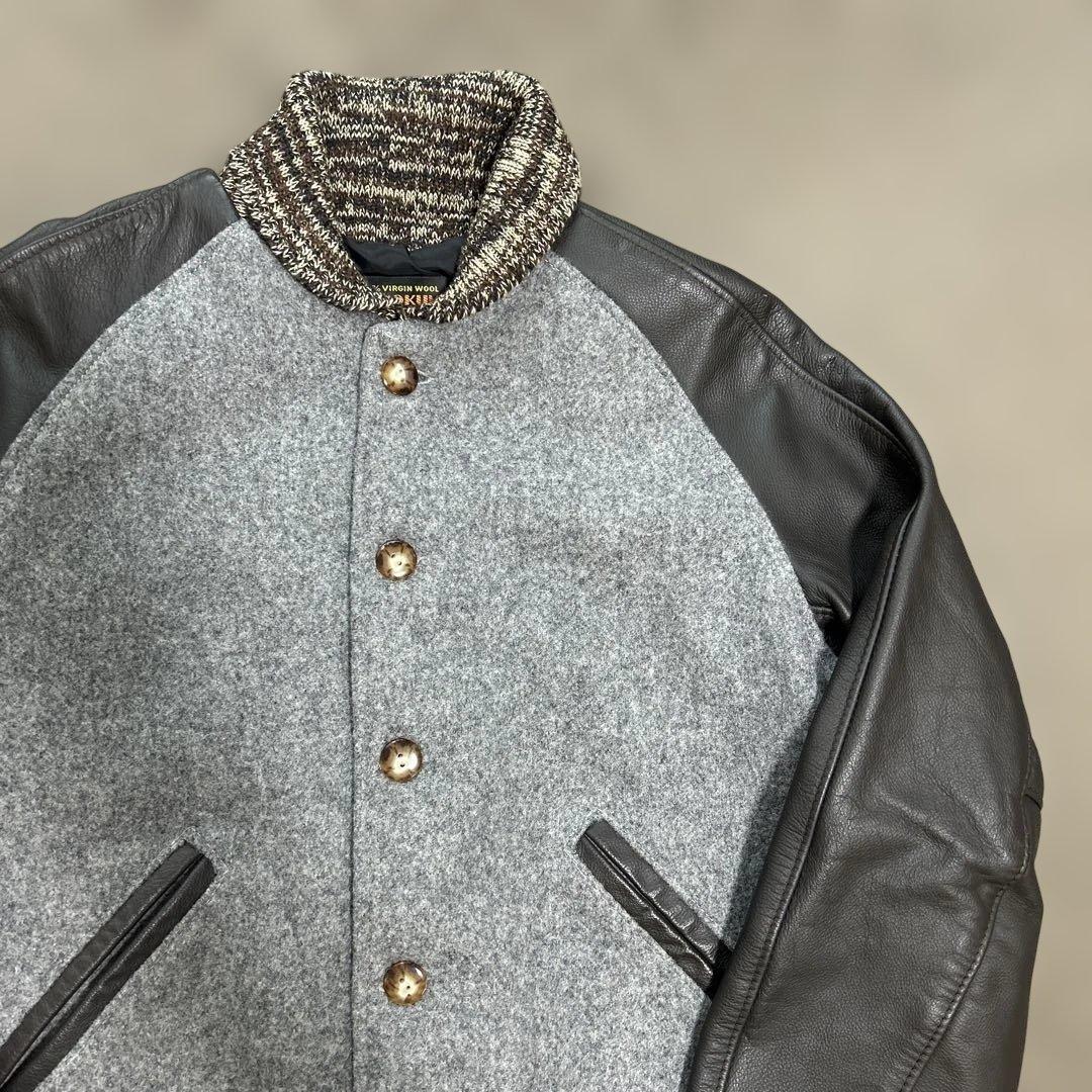 USA製　スクーカム　アワードジャケット　袖レザー　スタジャン