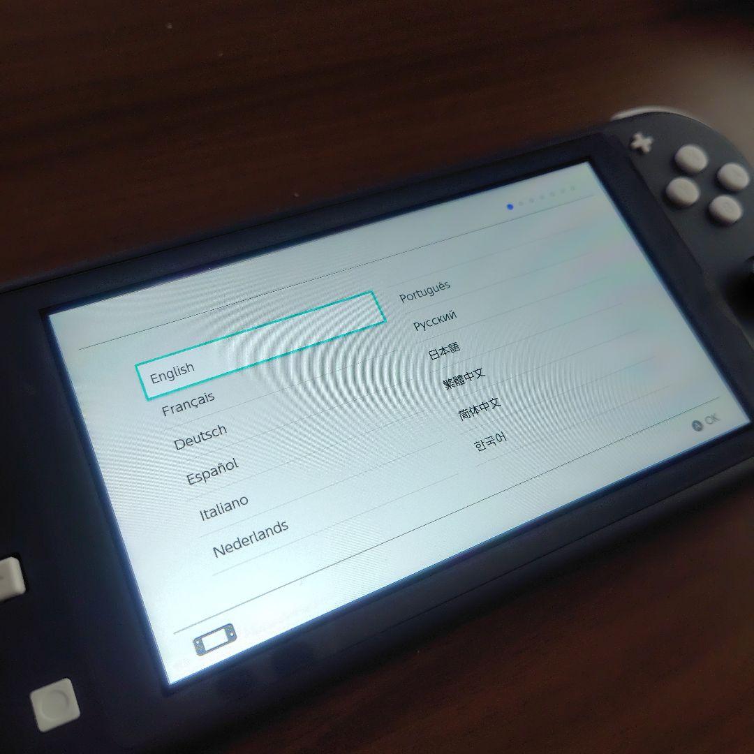 Switch lite　グレー　本体のみ