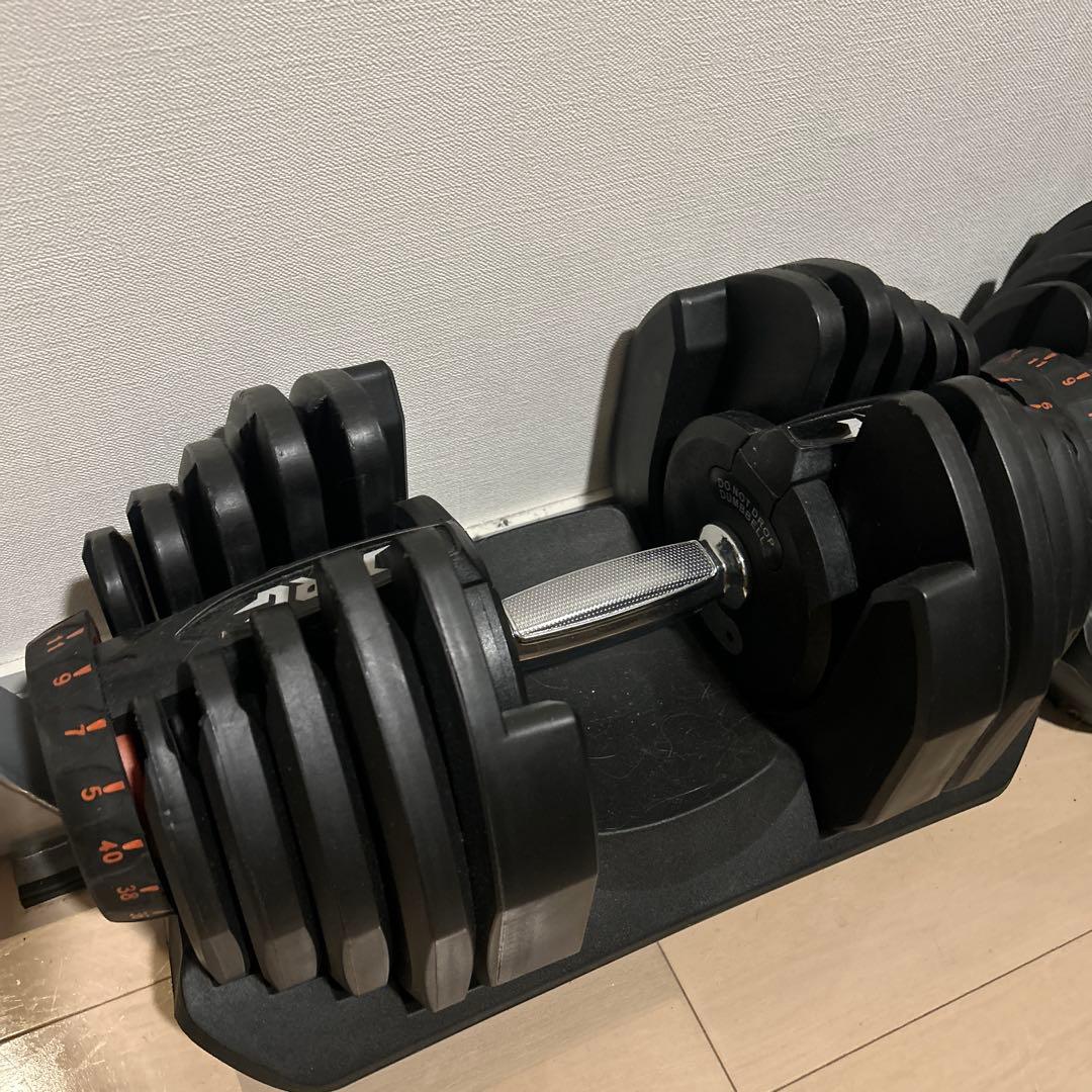 トレーニング　可変式ダンベル　40kg×1