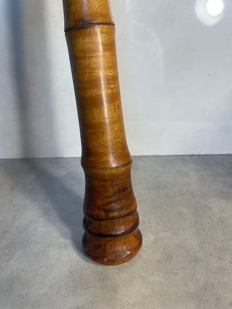 琴古流 尺八 1尺7寸管 胡蝶銘 在銘 和楽器 竹製 管楽器　当時物　音出確認済