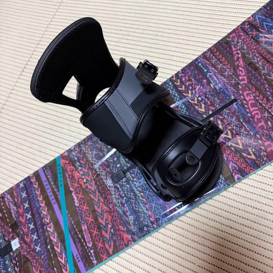 送料無料　美品　Burton フェザー　スノーボードセット