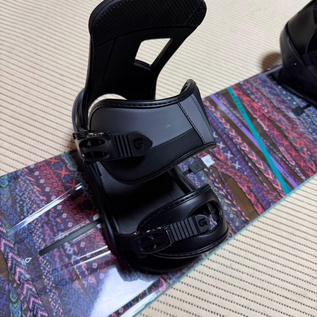 送料無料　美品　Burton フェザー　スノーボードセット