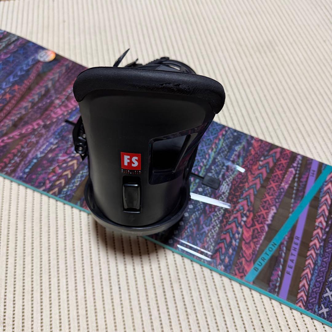 送料無料　美品　Burton フェザー　スノーボードセット