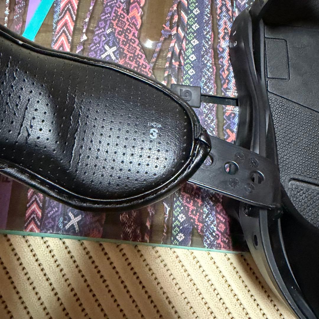 送料無料　美品　Burton フェザー　スノーボードセット