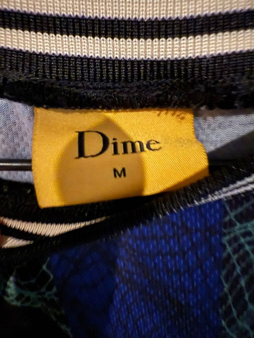 Dime ゲームTシャツ 青黒