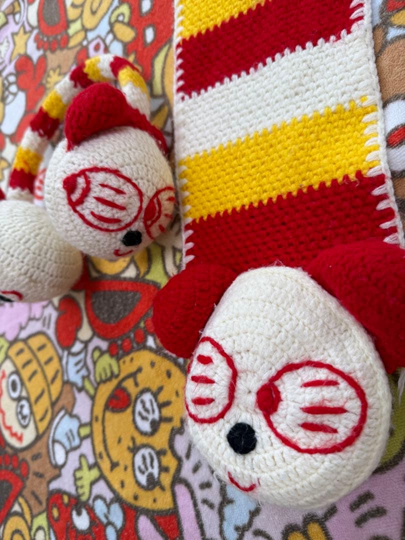 ヒステリックミニ H.G マフラー＆耳あてセット