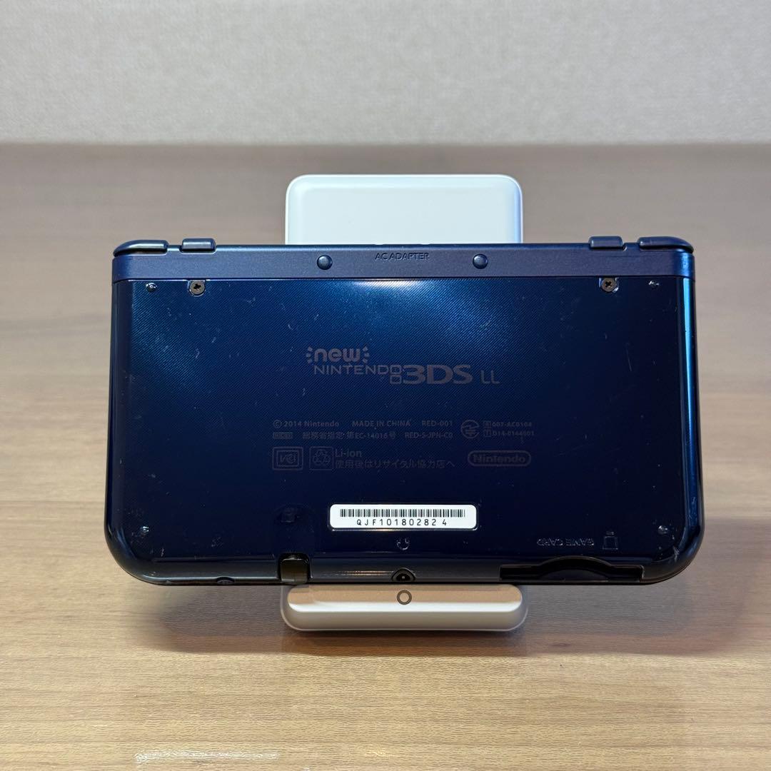 4-045 Newニンテンドー3DS LL メタリックブルー 上IPS搭載