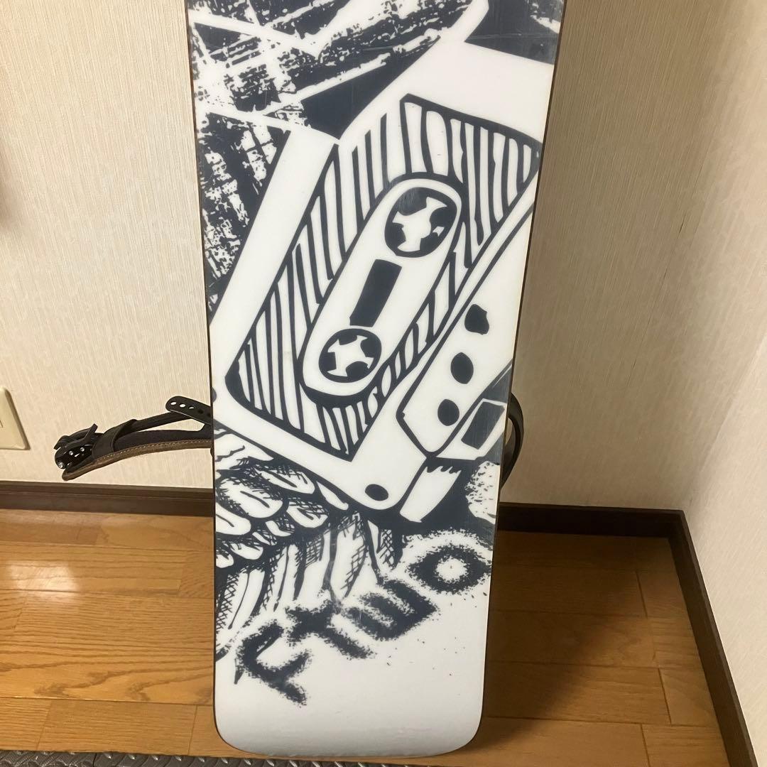 スノーボード　ftwo ビンディング・ボードケース付き