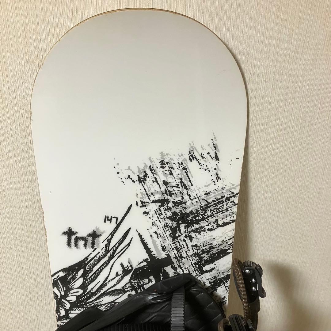 スノーボード　ftwo ビンディング・ボードケース付き