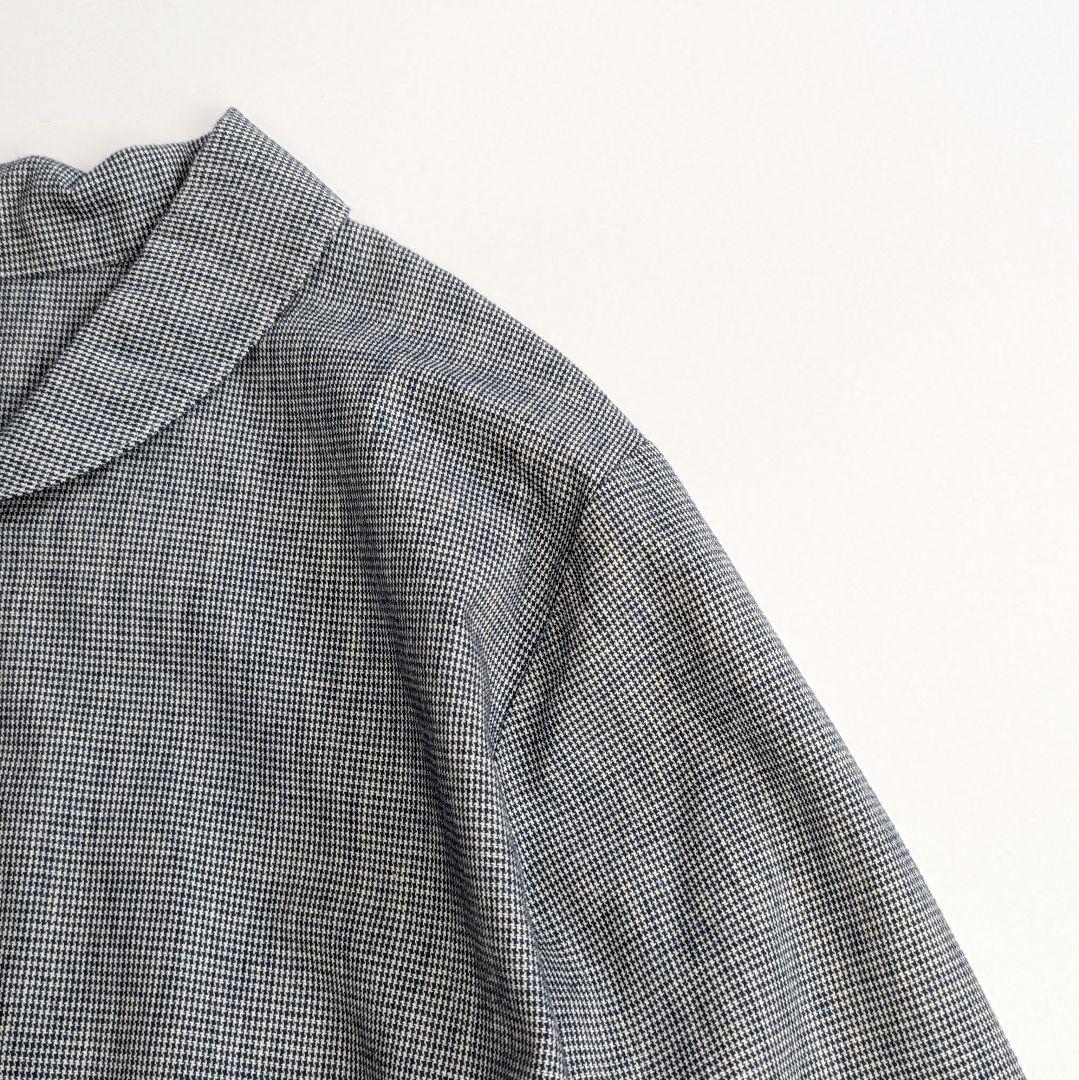 群言堂 コットン チュニック ワンピース 千鳥格子 近年モデル