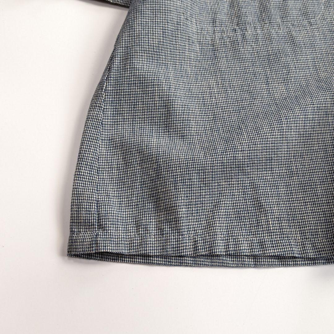 群言堂 コットン チュニック ワンピース 千鳥格子 近年モデル