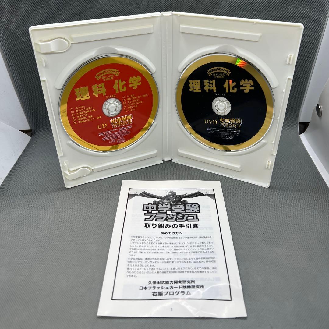 星みつる 中学受験フラッシュDVD 5点セット