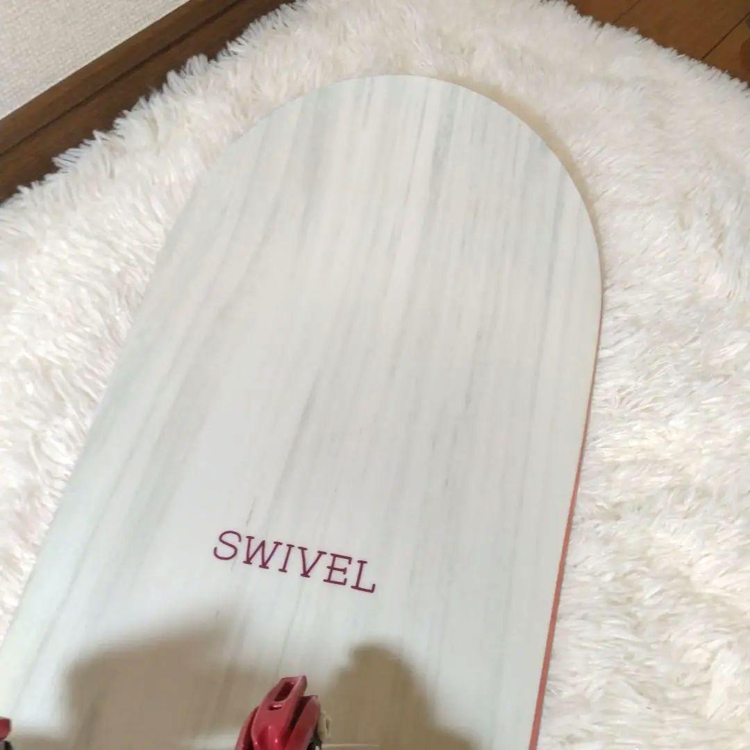 SWIVEL SILK レディース スノーボード ビンディング付き