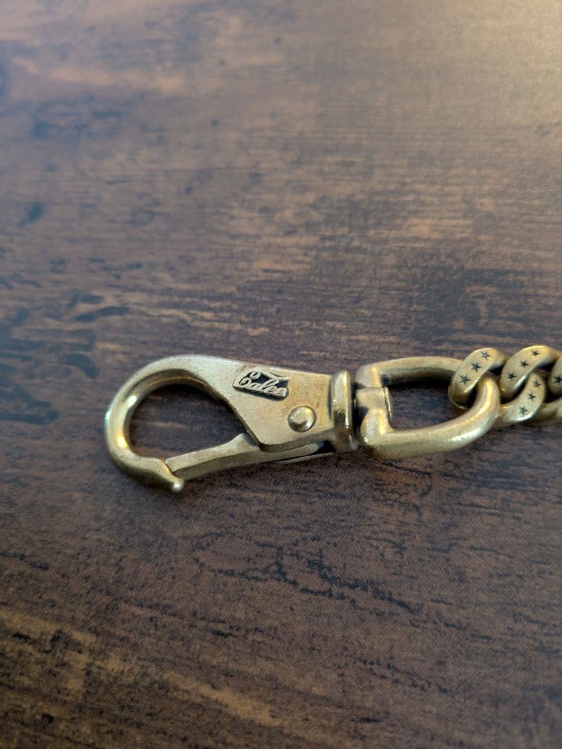 CALEE キャリー 真鍮 ウォレットチェーン