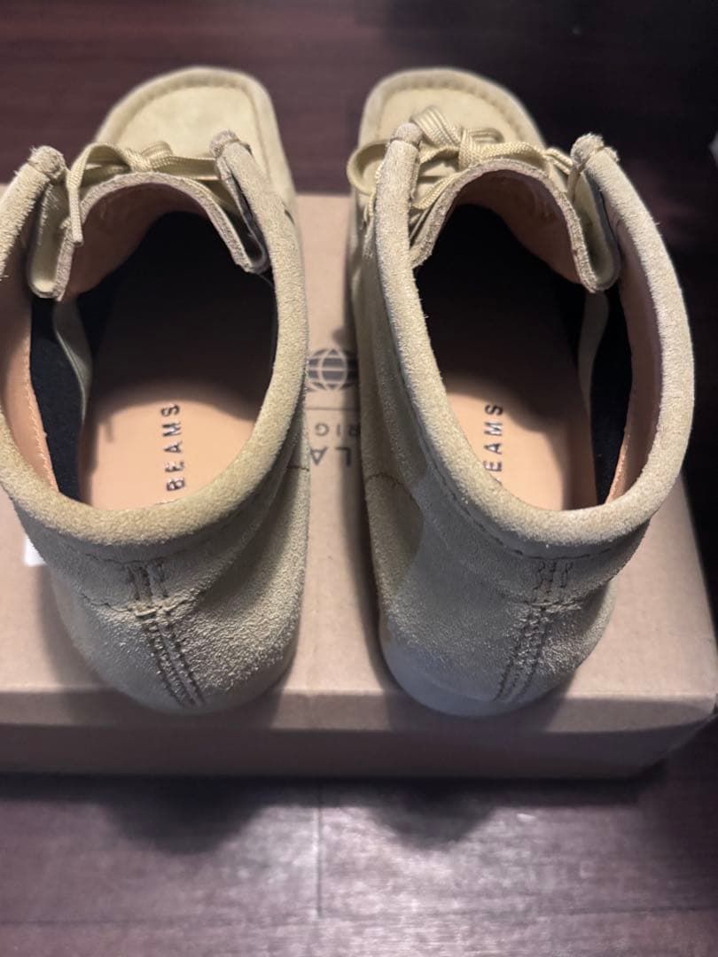 BEAMS別注 Clarks Wallabee Boot GORE-TEX 26