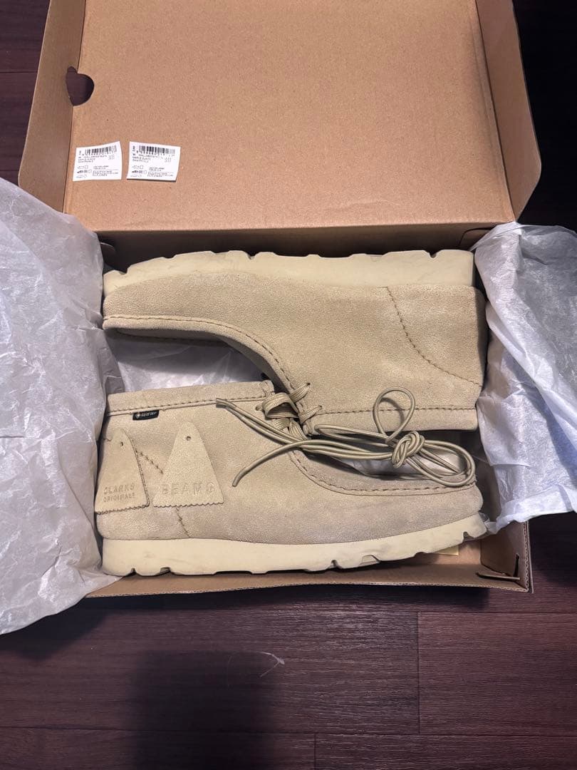 BEAMS別注 Clarks Wallabee Boot GORE-TEX 26