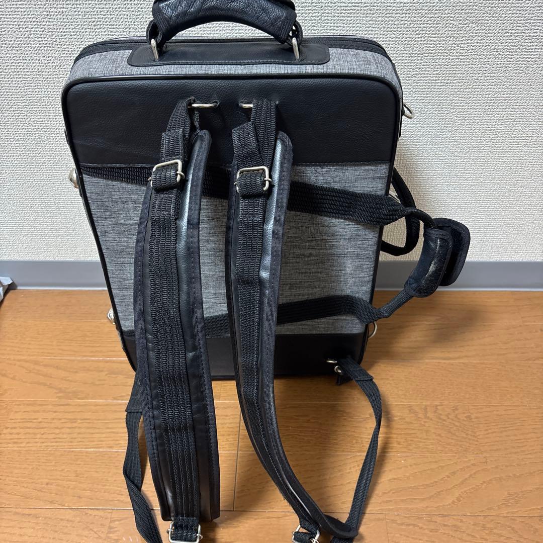 MBマーカスボナ クラリネットダブルケース（グレー）