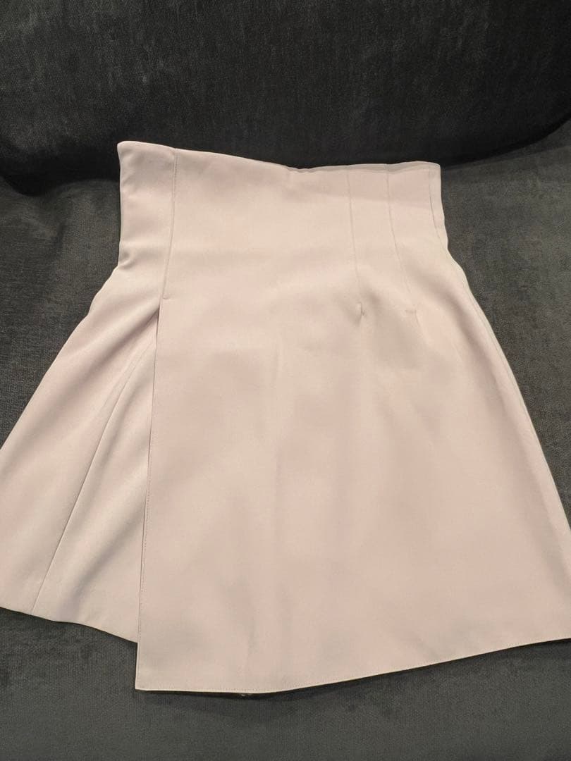 snidel ハイウエストキュロットショートパンツ PBEG