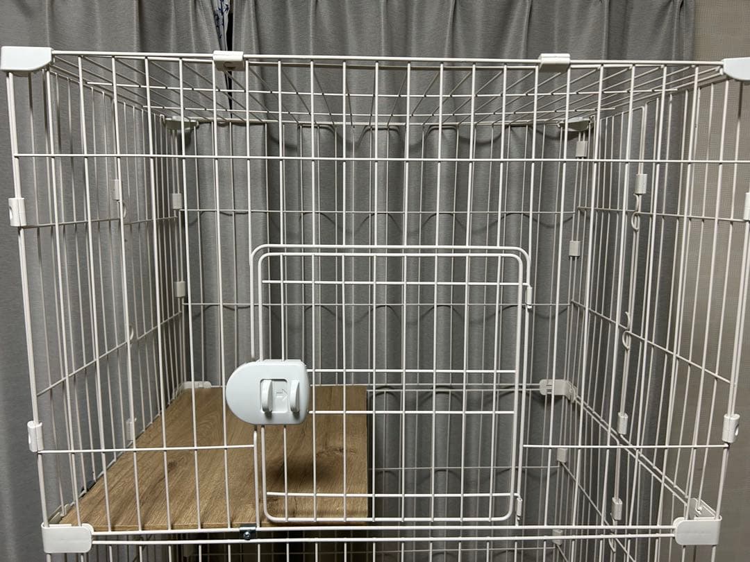 アイリスオーヤマ　ペットケージ３段PEC-903V ホワイト　中古美品