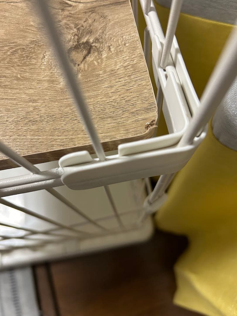 アイリスオーヤマ　ペットケージ３段PEC-903V ホワイト　中古美品