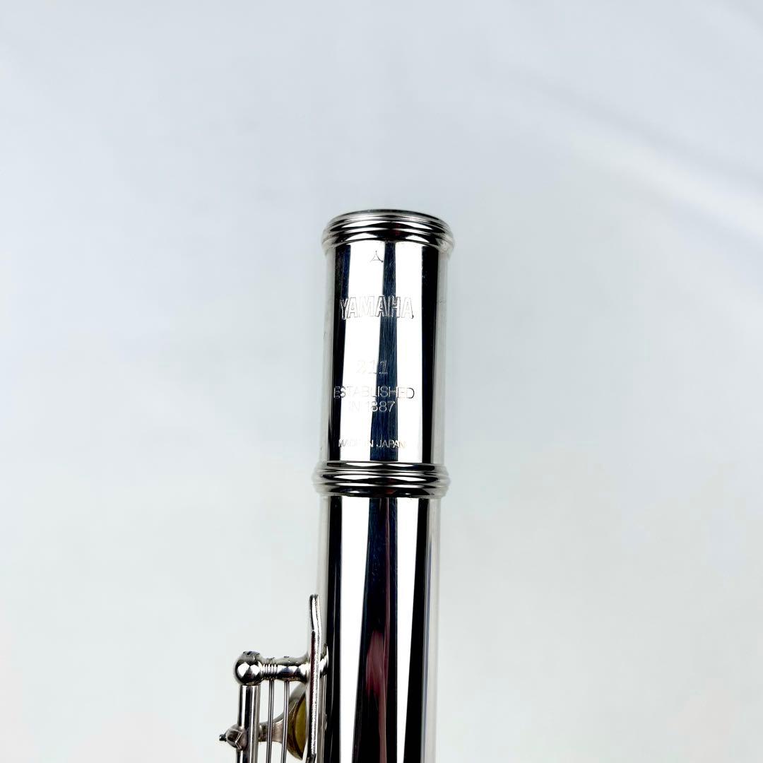 【美音】YAMAHA yfl-211 後期型 Eメカ 分解洗浄・磨き済み 銀