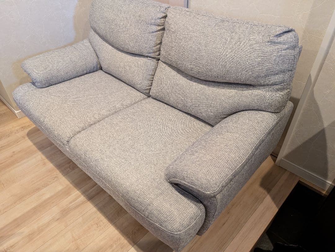ニトリ グレー系 2人掛けソファ