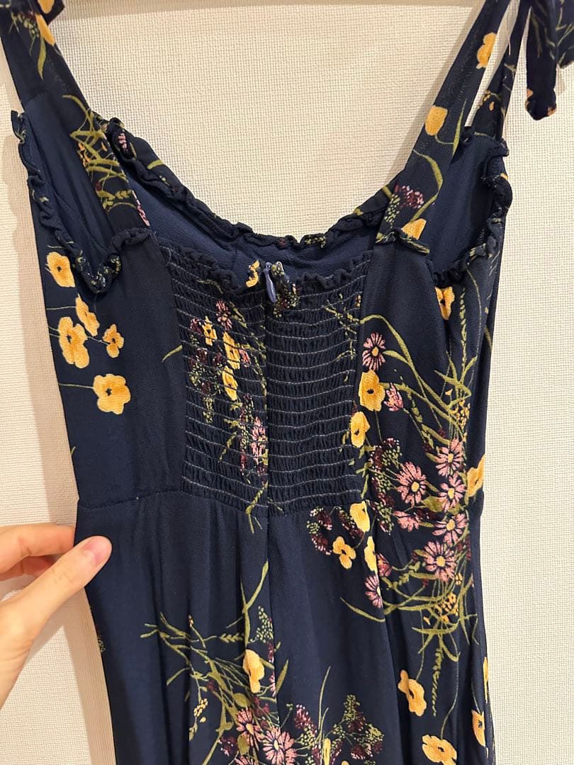 Reformation・Nikita Dress ネイビー花柄 Size 0
