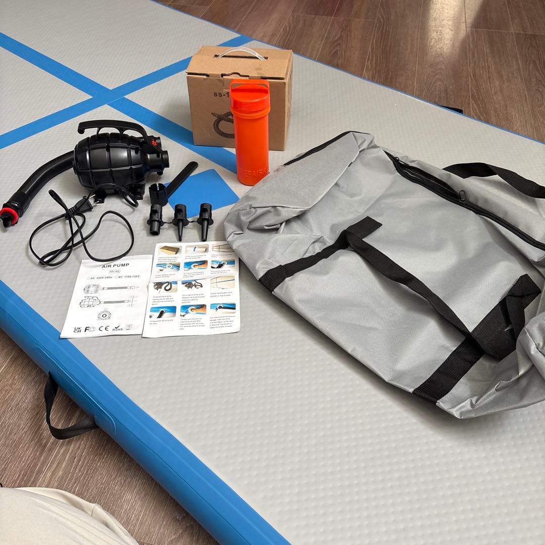 エアートラック 体操 マット エアーマット 折り畳みエアトラック エアマット