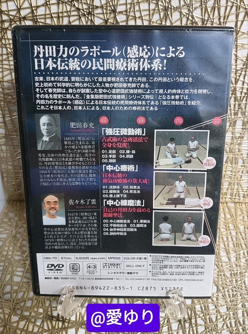 肥田春充の遺産『全集版肥田式強健術』➕別伝強圧微動術➕完全独習❂DVD8巻セット