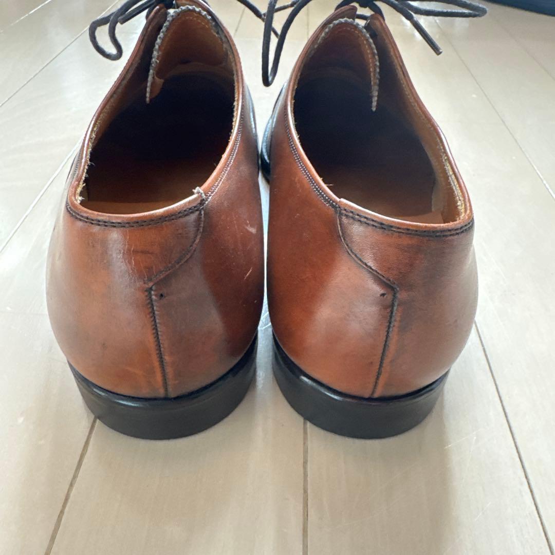 スコッチグレインブラウンストレートチップEEE