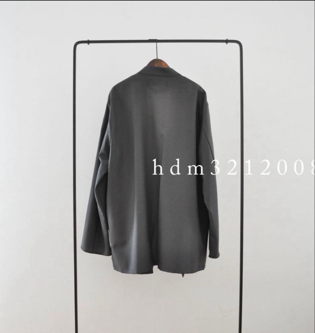 marka モヘア トロピカル LAPELLESS SHIRT JACKET