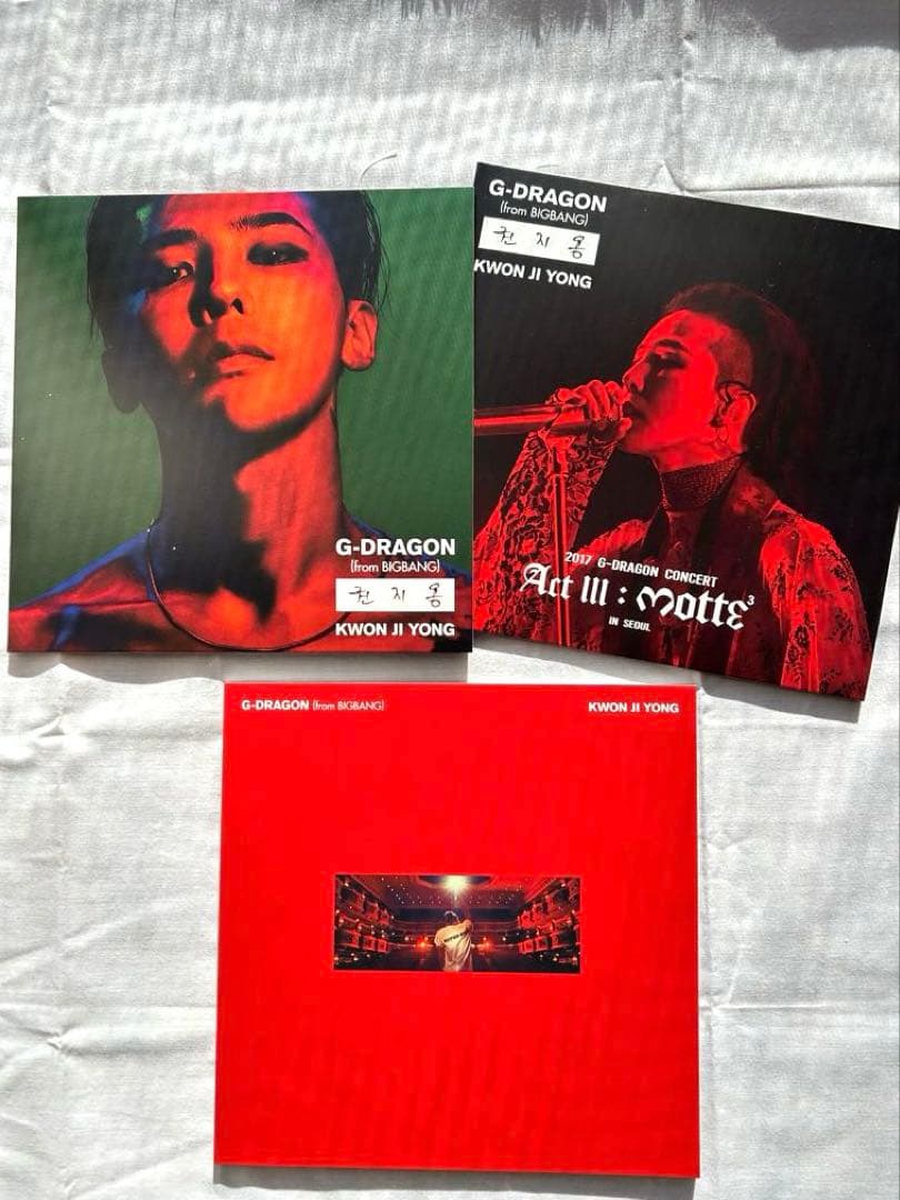 初回盤　G-DRAGON KWON JI YONG