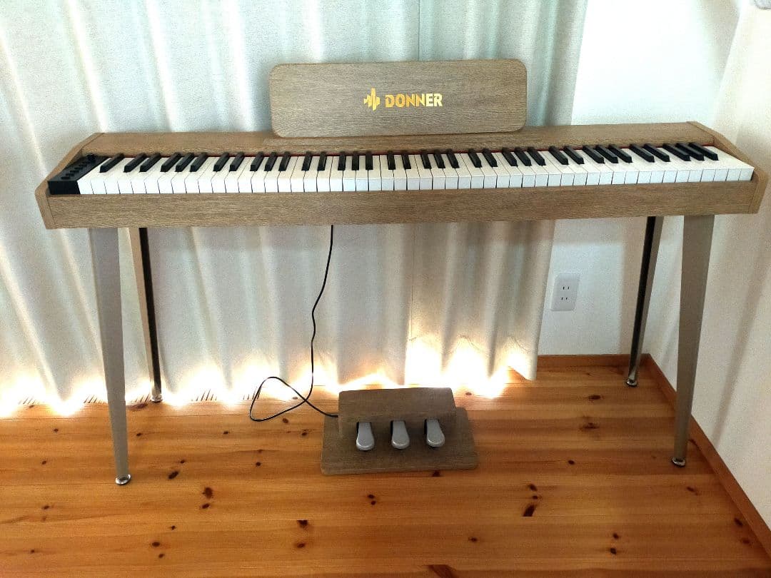Donner ドナー 電子ピアノ セミウェイト 88鍵盤 DDP-60