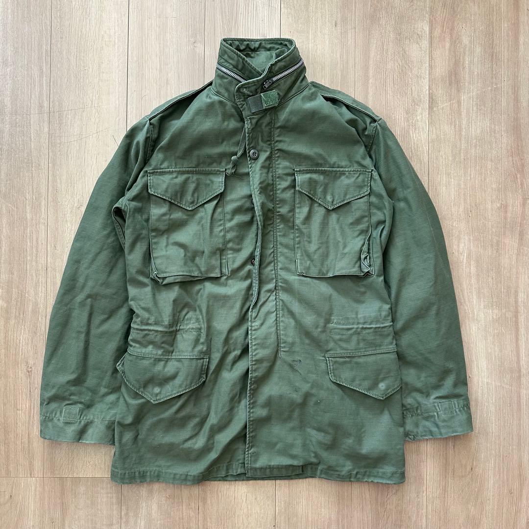 【美品】60s M65 フィールドジャケット　グレーライナー　アルミジッパー