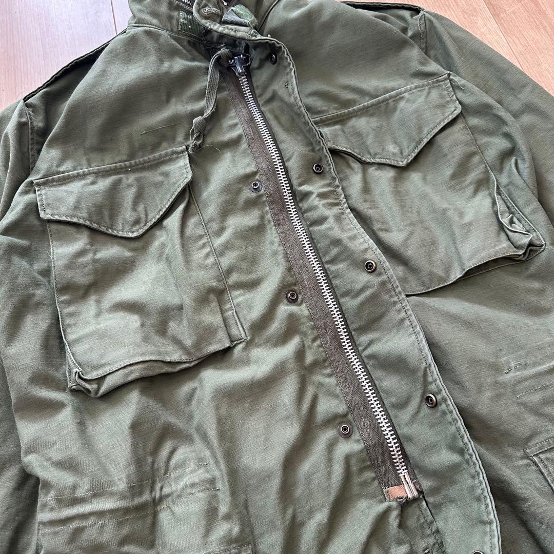 【美品】60s M65 フィールドジャケット　グレーライナー　アルミジッパー