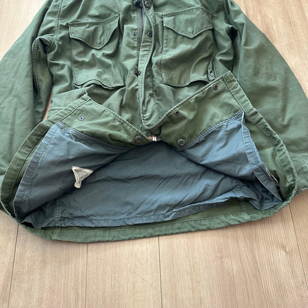 【美品】60s M65 フィールドジャケット　グレーライナー　アルミジッパー