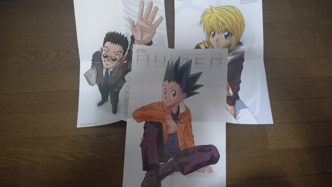 激レア HUNTER×HUNTER DVD 初回特典 １～11のポスター