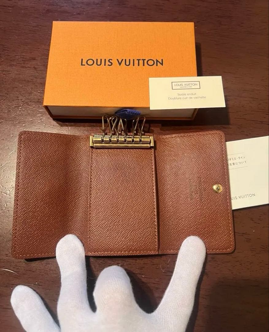 【極美品】ルイ・ヴィトン　ミュルティクレ6 モノグラム　キーケース6連　激安