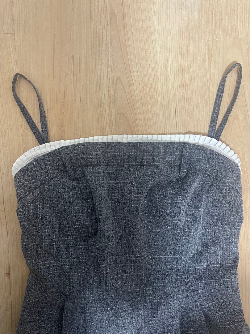 サロペット・オーバーオール・オールインワン herlipto Frilled Tweed Jumpsuit