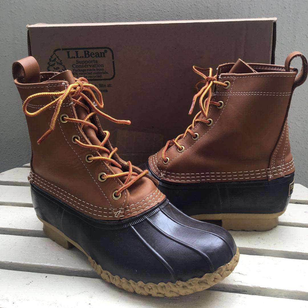 L.L.Bean Bean Boots ビーンブーツ　US 7 EEレインブーツ