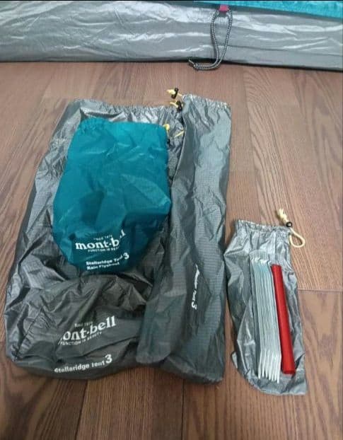 美品　モンベル　ステラリッジテント3 　テント