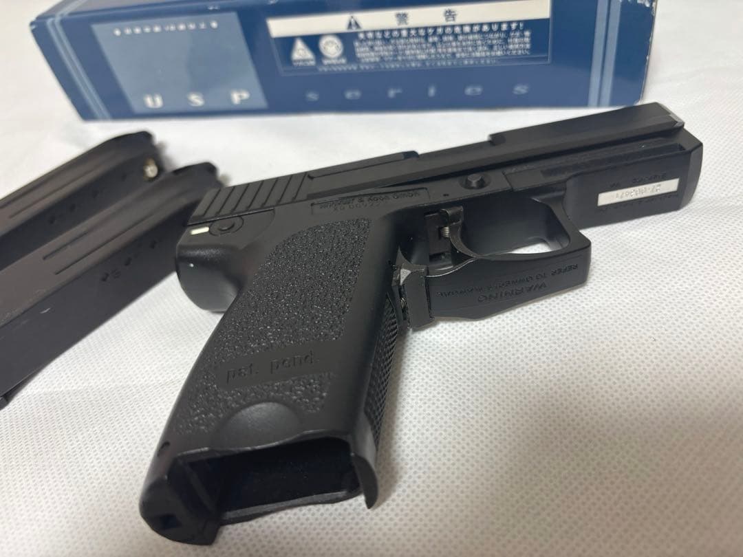 KSC USP コンパクト ガスブローバック SYSTEM7 予備マガジン付き