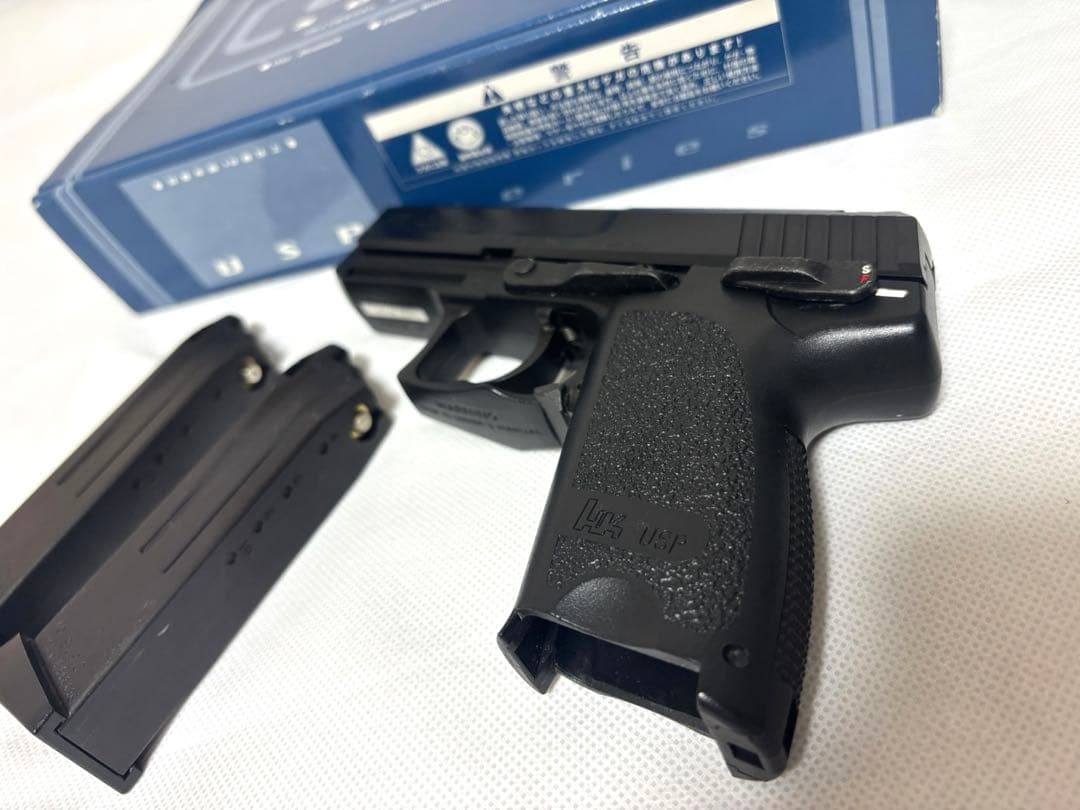 KSC USP コンパクト ガスブローバック SYSTEM7 予備マガジン付き