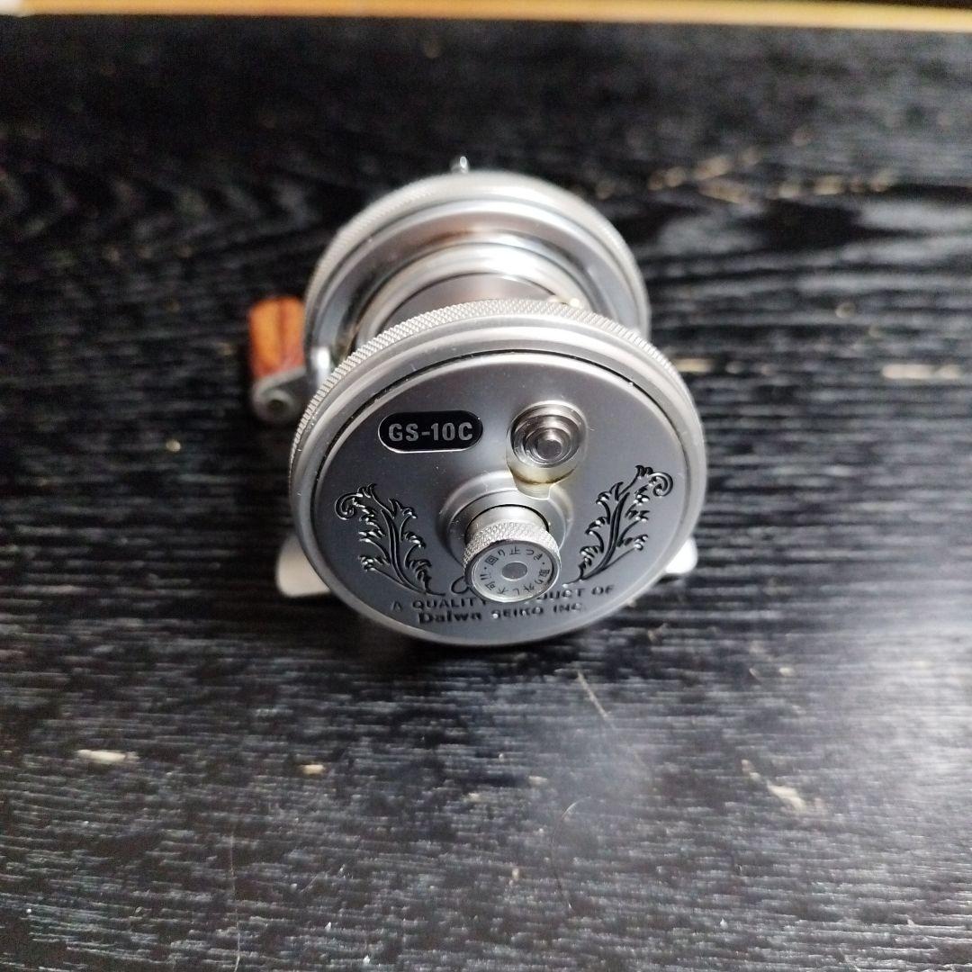 DAIWA　GS-10C シルバーリール ウッドハンドル