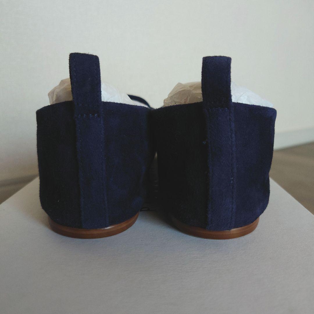 未使用　PIPPICHIC　ピッピシック　フラットシューズ　スエード