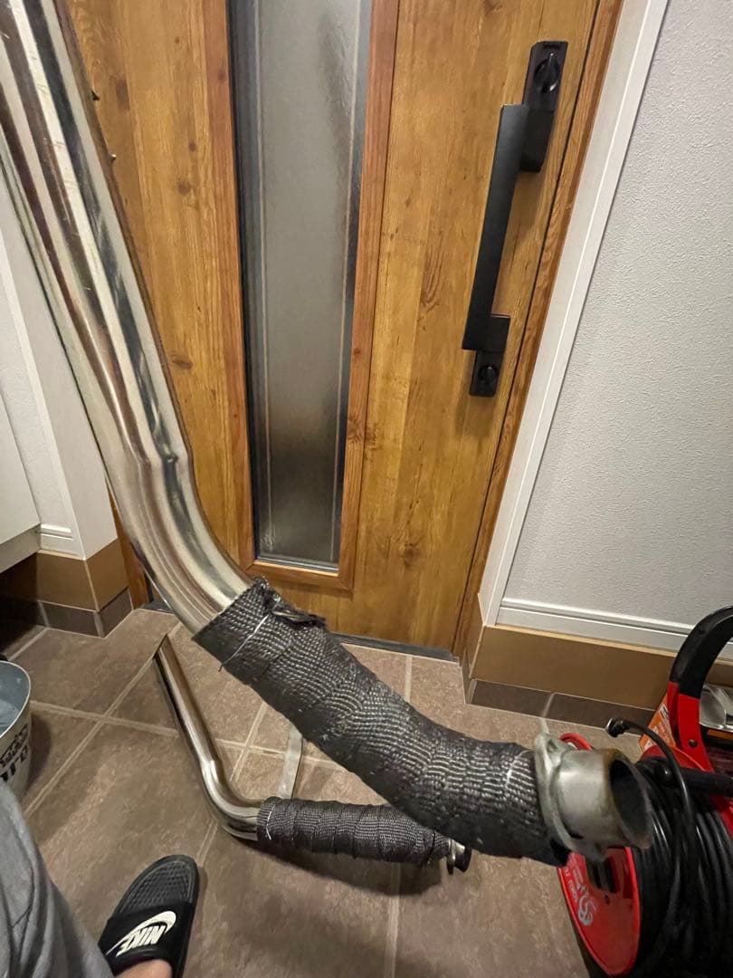 美品 マグナ250 スラッシュカットマフラー