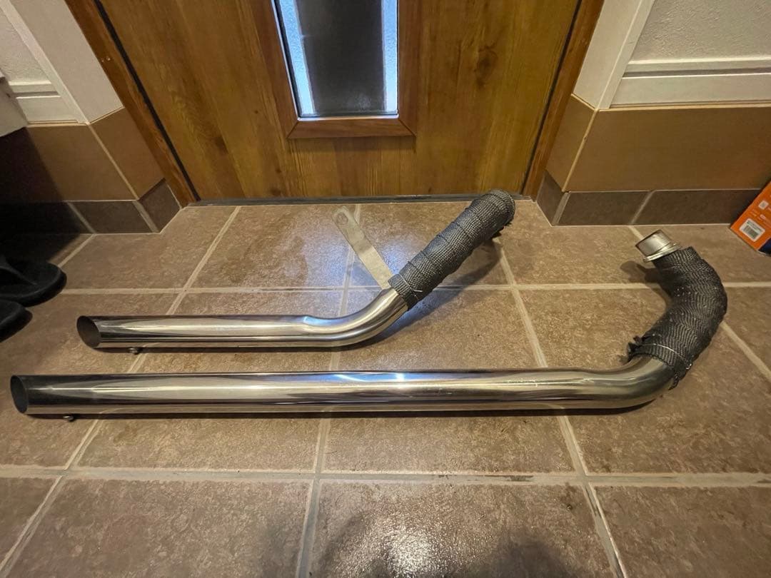 美品 マグナ250 スラッシュカットマフラー