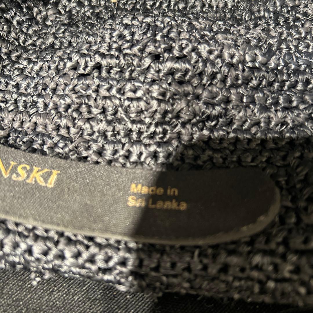 美品⭐️HELEN KAMINSKI ストローハット 麦わら帽子 つば広め