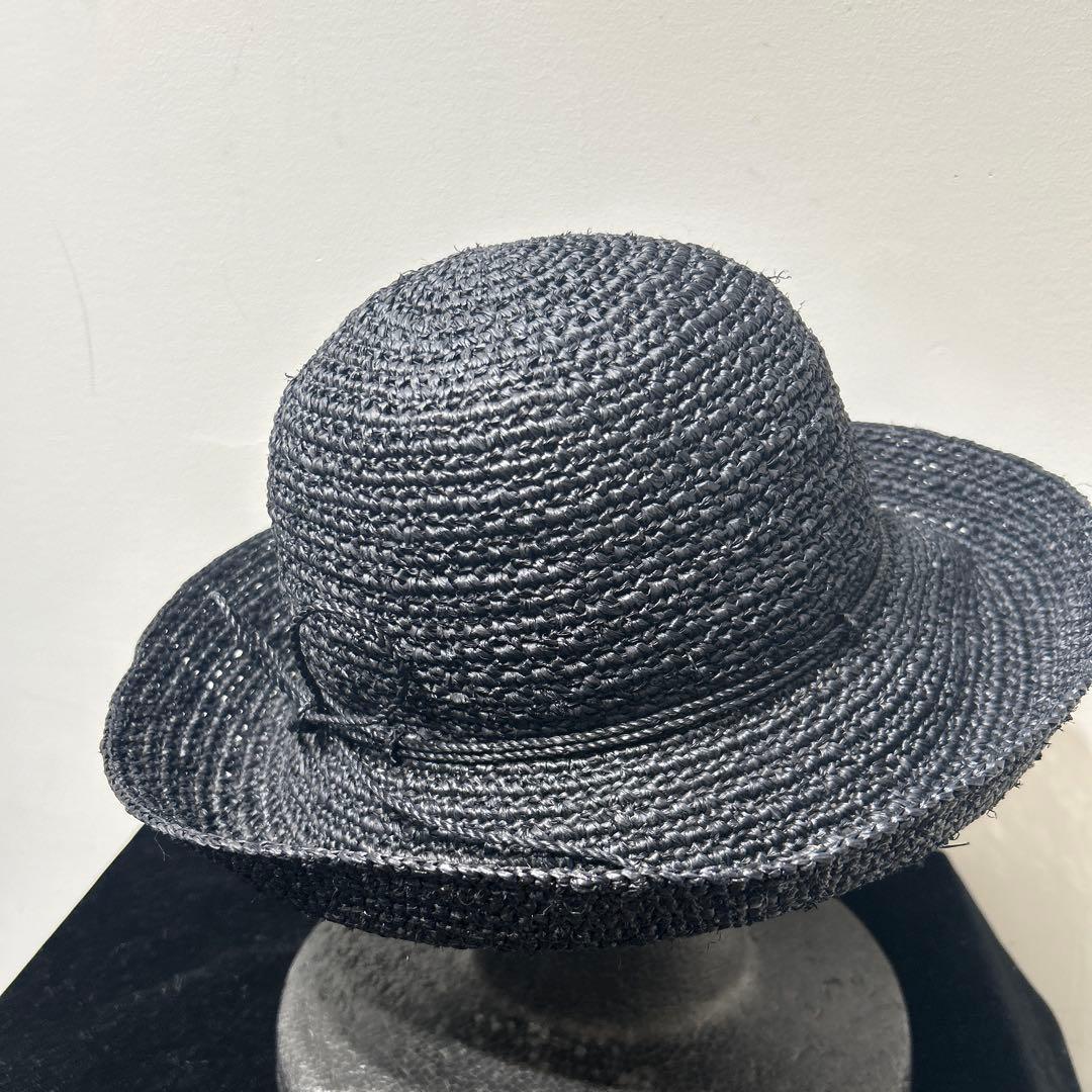 美品⭐️HELEN KAMINSKI ストローハット 麦わら帽子 つば広め