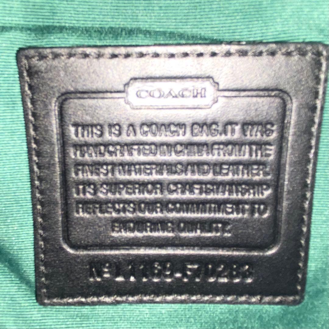 美品✨ コーチ COACH メッセンジャーバッグ シグネチャー 斜め掛け